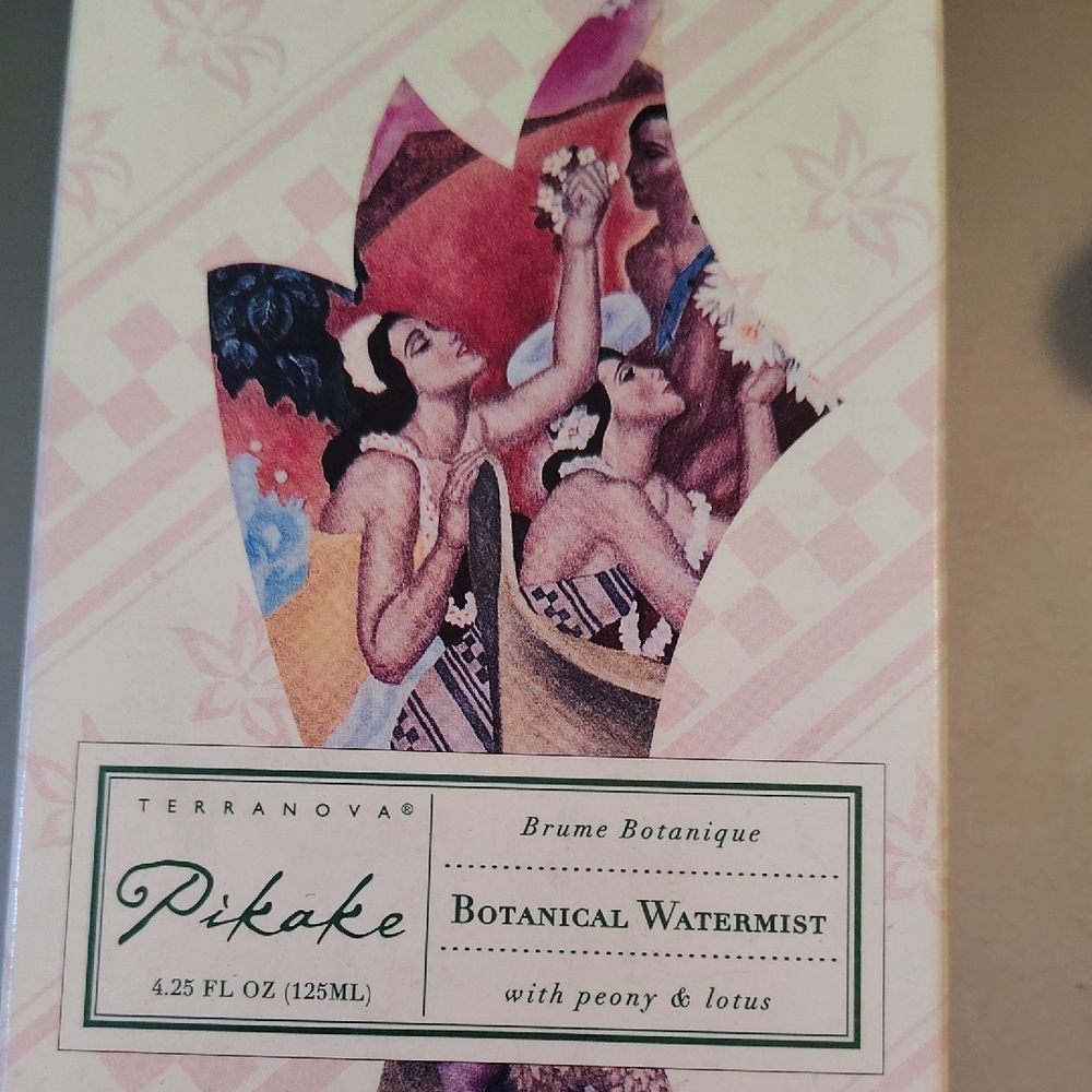 Terranova Pikake Botanical Watermist - Cream and Pink